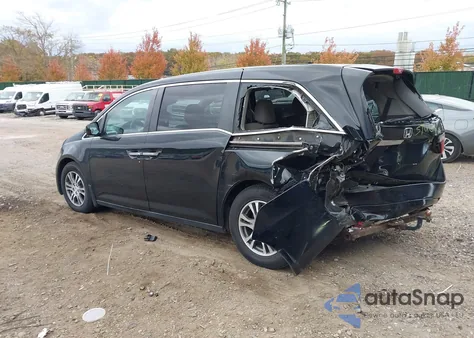 2012 Honda Odyssey Ex from USA, damaged, VIN 5FNRL5H43CB017545